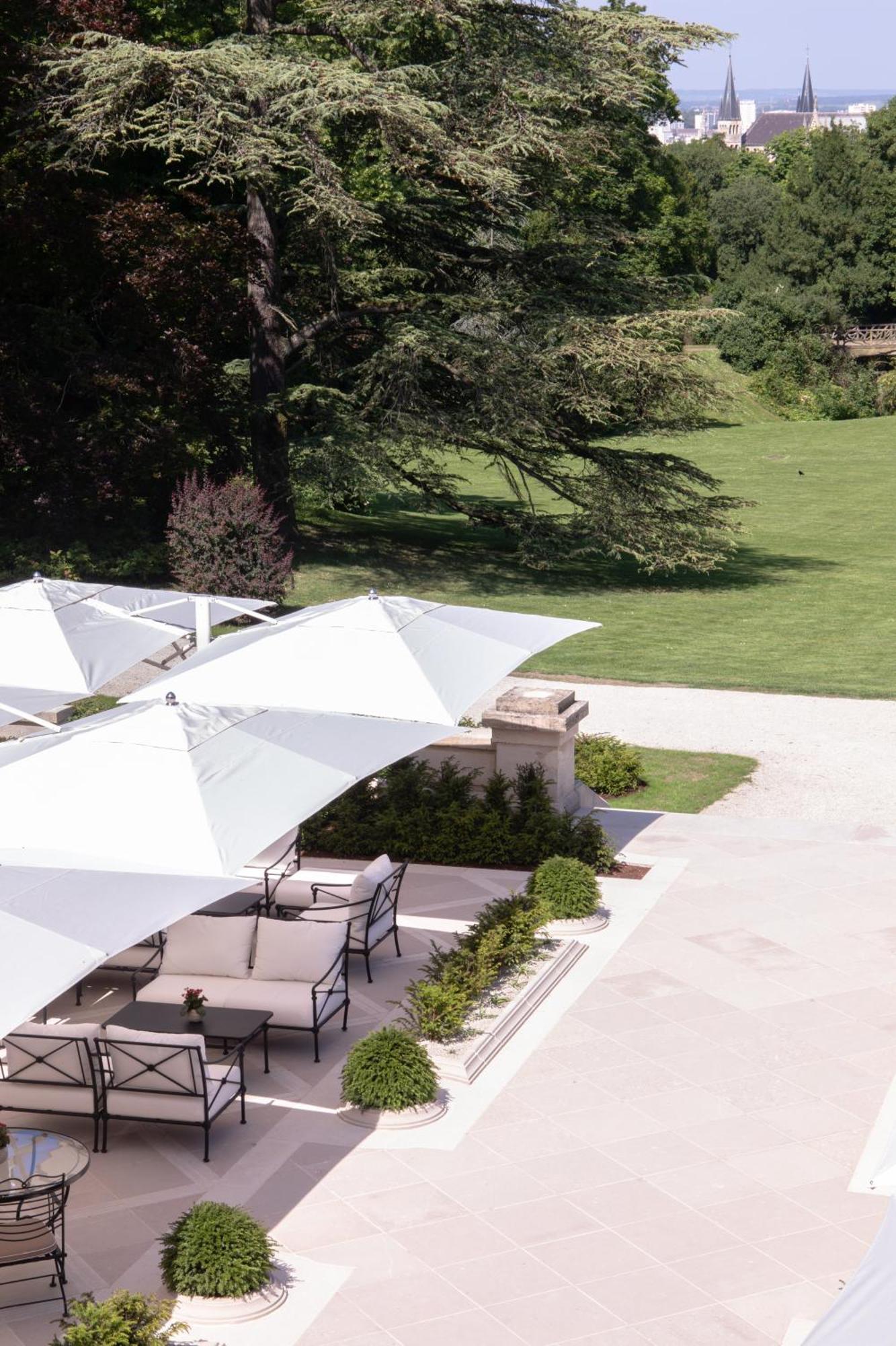 Hotel Domaine Les Crayeres Reims Exterior foto